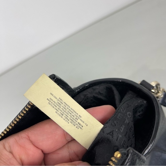 Kate Spade Longacre Court Leather Satchel Black Tassle Crossbody Purse Medium - Picture 13 of 13